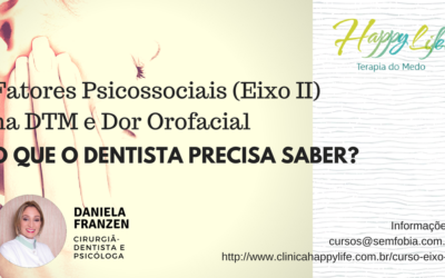 Curso Fatores Psicossociais (Eixo II) na DTM e Dor Orofacial